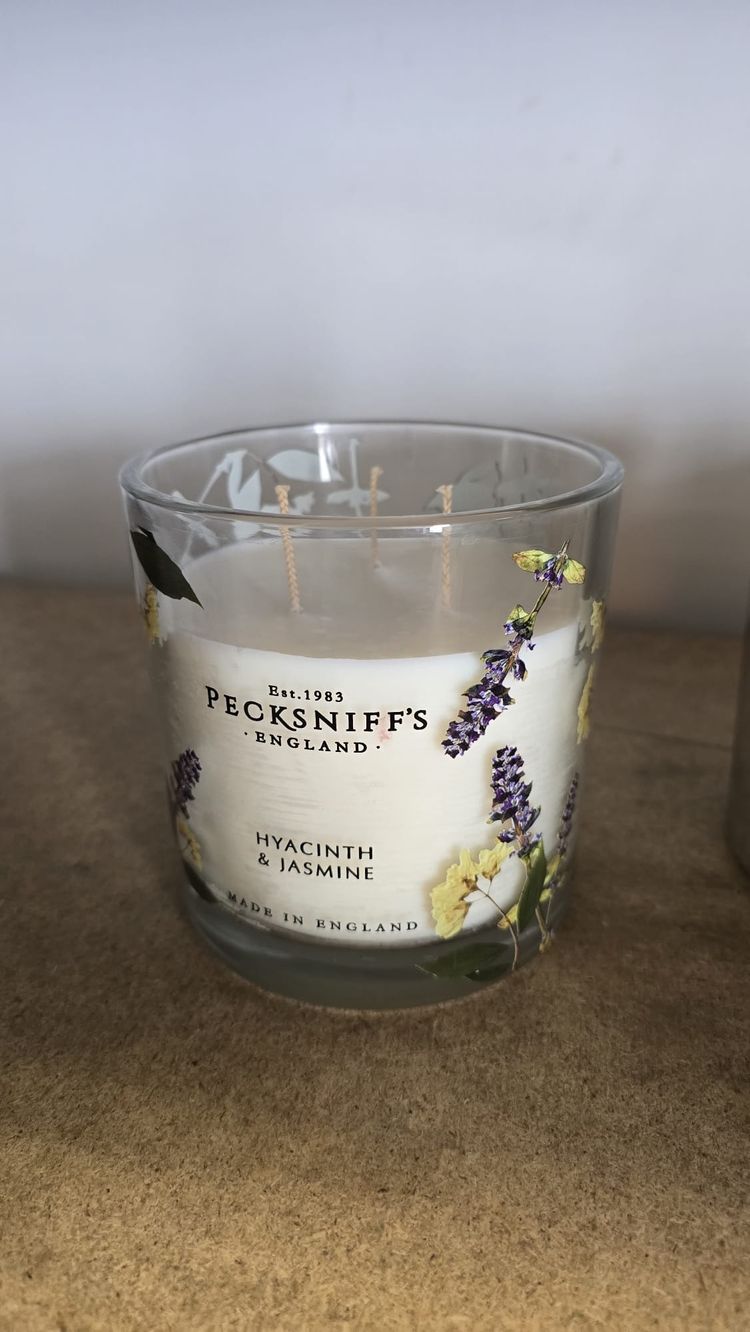 Pecksniff'S Hyacinth & Jasmine Candle triple